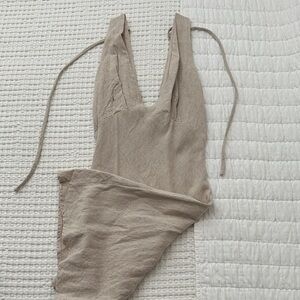 Princess Polly Light Beige Dress